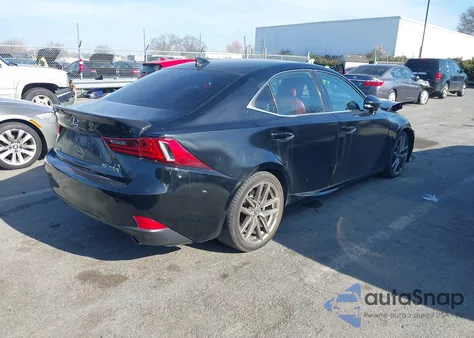 2016 Lexus Is 200T from USA, damaged, VIN JTHBA1D27G5026355